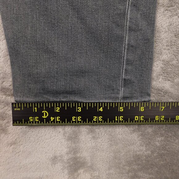 Rag and Bone jeans Slim men's 31 gray denim distressed button fly - Picture 9 of 12